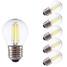 P45 E27 6 Pcs Cool White Warm White Ac 220-240 V Led Filament Bulbs 3.5w - 5