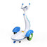 Orange Children Rechargeable Electric Scooter 6V Engine Blue Years Dual - 3