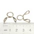 10pcs Clips Fuel Line Hose Tubing Spring Clamps Motorcycle ATV Scooter 8mm - 3