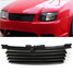 Grille Black Front VW Jetta Bora MK4 Matte Hood Grill - 1