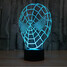 3d Decoration Atmosphere Lamp 100 Spider Colorful Christmas Light Touch Dimming Led Night Light - 5
