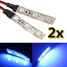 Motorcycle Auto Lamp 2pcs DC 12V LED Lighting Bike Strip Lights - 6