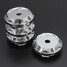 Wheel Center HUB ABS Caps Emblem 4PC Silver 64mm - 5