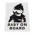 Baby on Board Funny Auto Truck Vinyl Decal Window Sticker Car Stickers - 3
