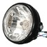 Amber LED Turn Signal Indicators 35W Harley Honda Motorcycle Headlight 7inch H4 - 6