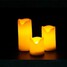 100 Ivory Color Set Plastic Led Mini Candles Timer - 2