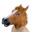 Horse Creepy Head Festival Face Mask Latex Halloween - 2