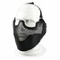 Airsoft Outdoor Tactical Half Face Mask Wargame WoSporT Protective - 2