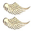 Emblem Badge Car Alloy Angel 3D Decal Sticker Metal Wings Design - 1