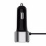 Ports Car Charger Micro USB Cable Certified 2.1A USB Type C Dual Qualcomm - 4