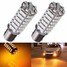 P21W BA15S Fog Amber Yellow Head LED Tail Signal Light Bulb - 1