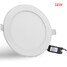 Ceiling Lamp Downlight Round 85-265v Panel Light 18w Recessed 1600lm Led - 1