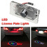 LED Laser Car BMW License Number Plate Light Shadow Logo Projector Warning Light - 1