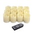 Votive Color Led Candles Plastic Remote - 1