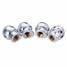 Style Skull Accessories Cup Car Wheel Tire Valve 4pcs Decoration - 12