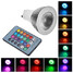 Gu10 Led Spotlight 3w Rgb Ac 100-240 V Controlled Remote - 2