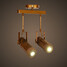 American Bamboo Lamps Hemp Personality Coffee Hall - 4