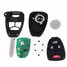 Uncut Combo Transmitter Chrysler Jeep Remote Keyless Entry Fob - 1