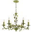 Chandelier Lamp Flowers European Garden Lamp Iron Flower American - 1