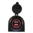 Mount Socket Adapter Resistant 24V DC Car LED Dash Dual USB Car Charger Water - 5