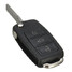 Uncut Key Entry Remote Control 433MHZ 3 Button Flip Chip VW Fob ID48 Keyless - 3