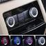 4pcs Ford Edge Decoration Stereo Circle Knob Ring Air Conditioning Knob Cars Alu Ring - 2
