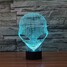 100 Led 3d Power Table Lamp Shape Night Light Unique - 4