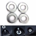 Compass Covers Trim Caliber Patriot Dodge Chrome Door Jeep Lock 4pcs