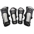 Racing Motorcycle Stainless Knee Pads Elbow Armor Protective Guard