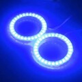 Pair Angel Eye Halo Car BMW Lamps 60mm Lights LED SMD