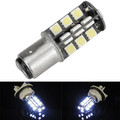 1157 BAY15D Brake White Light Bulb 27SMD Canbus Error Free LED Turn Backup