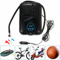 12V Portable Bed Motorcycle Car Bike Inflator Tyre Ball Pump digital Air Compressor