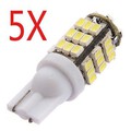 Bulbs 6000K T10 3W 12V 5 x SMD LED Car White Light