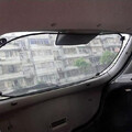 2x Car Sunshade Side Rear Window Visor Shield Black