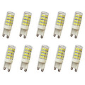 10 Pcs Cool White Decorative Led Bi-pin Light G4 5w Ac110 Warm White 1led