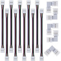 100 10mm 10pcs Splitter Strip Light 5pcs Shape