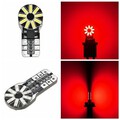 2PCS T10 Parking Light For Motorcycle Car Red 18SMD Decoding Width Light W5W 3014