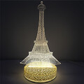 Base 3d Effect Tower 100 Shape Plastic Led Night Lamp