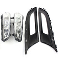 Front Left Right Light Grille Grill Fog MK8 VW Polo Lamps