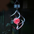 Spiral Solar Led Light Pin Wind Colour Hanging Changing