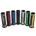 Handlebar Grips Honda Yamaha Suzuki Kawasaki 22mm Gel Rubber CNC Aluminum