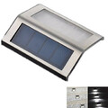 Solar Power Lamp Garden Stairs Light Stainless Wall