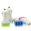 Laptop Three Triple ipad Samsung USB Car Charger for iPhone 3 Ports 6 Plus