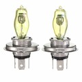 Yellow DC 12V Car H4 Lamp Headlight Halogen Xenon 100W HOD Bulb