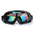 Black Anti-Fog Anti-UV Frame Motorcycle Atv Goggles