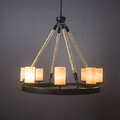 Retro Ecolight Dining Pendant Coffee Stainless Classic Industrial Living