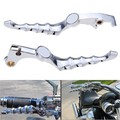 Zombie Levers Aluminium Motorcycle Brake Clutch Honda Chrome Skull