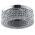 Round Bulb Flush Mount Ceiling Light 18w 100 Led