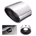 Tip Chrome Tail Pipe Muffler Stainless Steel Exhaust Honda Accord