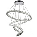 20cm 60cm Pendant Lights Rings Round Clear Ceiling Light